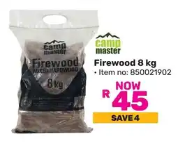 Game Camp Master Firewood offer