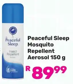 Game Peaceful Sleep Mosquito Repellent Aerosol offer