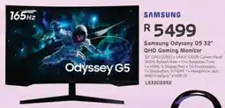 Computer Mania Samsung Odyssey G5 32" QHD Gaming Monitor offer