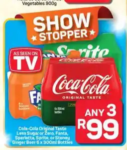Pick n Pay Hypermarket Coca-Cola, Fanta, Sparletta, Sprite, Stoney Ginger Beer offer