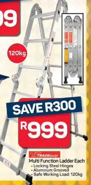 Pick n Pay Hypermarket Multi Function Ladder Each offer