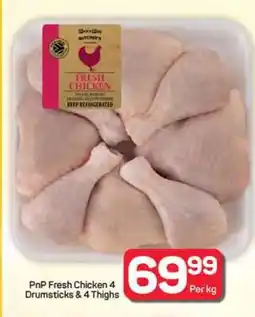 Pick n Pay Hypermarket PnP Fresh Chicken 4 Drumsticks & 4 Thighs offer