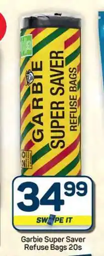 Pick n Pay Hypermarket Garbie Super Saver Refuse Bags 20s offer