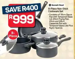 Pick n Pay Hypermarket 8-Piece Non-Stick Cookware Set offer