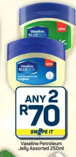 Pick n Pay Hypermarket Vaseline Petroleum Jelly Assorted 250ml offer