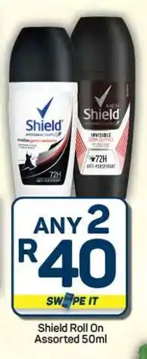 Pick n Pay Hypermarket Shield Roll On Assorted 50ml offer