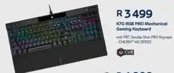 Computer Mania Corsair K70 CORE RGB Mechanical Gaming Keyboard offer