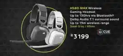 Computer Mania Corsair HS80 MAX Wireless Gaming Headset offer
