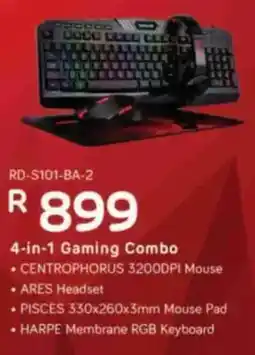 Computer Mania REDRAGON 4-in-1 Gaming Combo offer