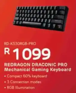 Computer Mania Redragon Draconic Pro Mechanical Gaming Keyboard offer