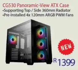 Computer Mania Deepcool CG530 Panoramic-View ATX Case offer