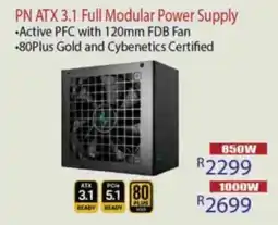 Computer Mania Deepcool PN ATX 3.1 Full Modular Power Supply offer