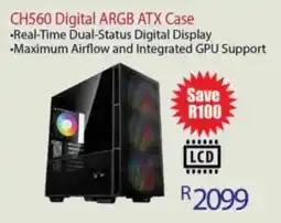 Computer Mania Deepcool CH560 Digital ARGB ATX Case offer