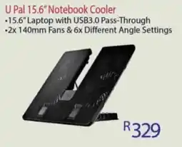 Computer Mania Deepcool U Pal 15.6" Notebook Cooler offer