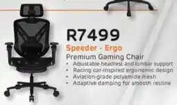 Computer Mania Cougar Speeder Ergo Premium Gaming Chair offer
