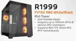 Computer Mania Cougar FV150 RBG White/Black offer