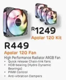 Computer Mania Cougar Apolar 120 Fan offer