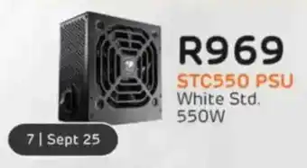 Computer Mania Cougar STC550 PSU White Std. 550W offer