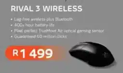 Computer Mania Steelseries rival 3 wireless offer