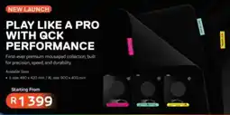 Computer Mania Steelseries qck performance offer