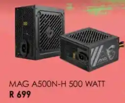 Computer Mania Msi mag a500n-h 500 watt offer