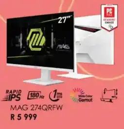 Computer Mania Msi mag 274qrfw offer