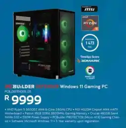 Computer Mania PC Builder Defender 05 Windows 11 Gaming PC offer