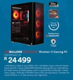 Computer Mania PC Builder Specialist 03 Windows 11 Gaming PC offer