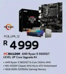 Computer Mania PCBUILDER AMD Ryzen 5 5600GT LEVEL UP Core Upgrade Kit offer