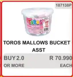 KitKat Cash and Carry Toros mallows bucket asst offer