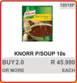 KitKat Cash and Carry Knorr p/soup offer