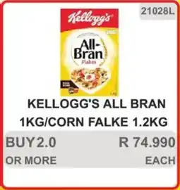 KitKat Cash and Carry Kellogg's All- Bran/ Corn Flakes offer