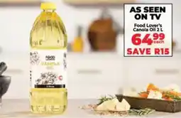Food Lover's Market Food Lover's Canola Oil offer
