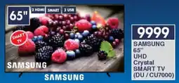 President Hyper Samsung 65" UHD Crystal Smart TV offer