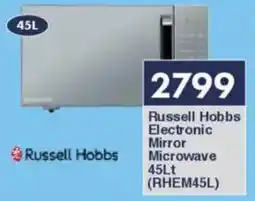 President Hyper Russell Hobbs Electronic Mirror Microwave offer
