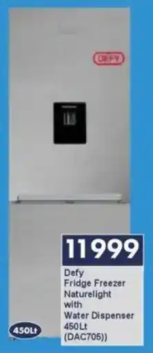 President Hyper Defy Fridge Freezer Naturelight with Water Dispenser offer