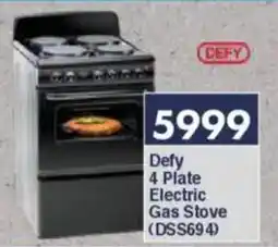 President Hyper Defy 4 Plate Electric Gas Stove offer
