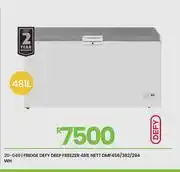Fair Price Defy 481 Nett WHT Deep Freezer/Fridge DMF456/382/294 20-040 offer