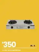 Fair Price Alva 2 Burner Gas Stove 21-518 offer