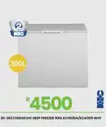 Fair Price KIC 300L WHT Deep Freezer/Fridge KC0030A/KCG305 20-263 offer