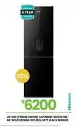 Fair Price Hisense 263L Nett Black Mirror Fridge H370BMIB-WD/H370B-MI-WD/H360BMI-WD 20-520 offer