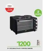 Fair Price Univa 2 Plate + Oven 30L UMK30B 21-576 offer