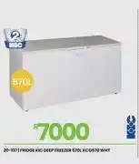 Fair Price KIC 570L WHT Deep Freezer/Fridge KCG570 20-137 offer