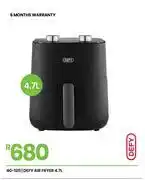 Fair Price Defy 4.7L Air Fryer 40-1211 offer