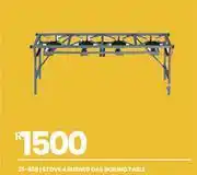 Fair Price 4 Burner Gas Boiling Table Stove 21-408 offer