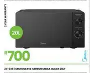Fair Price Midea 20L Black Mirror Microwave 24-246 offer