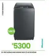 Fair Price Hisense 14Kg T/L Washing Machine WT3K1423UB 22-300 offer