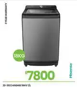 Fair Price Hisense 18Kg T/L Washing Machine 22-302 offer
