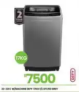 Fair Price Defy 17Kg T/L Grey Washing Machine DTL153 22-328 offer