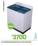 Fair Price Midea 15Kg T/T WHT Washing Machine KL15TTG1W 22-336 offer